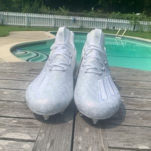 Adidas Men's Adizero New Reign Floral White Cleats